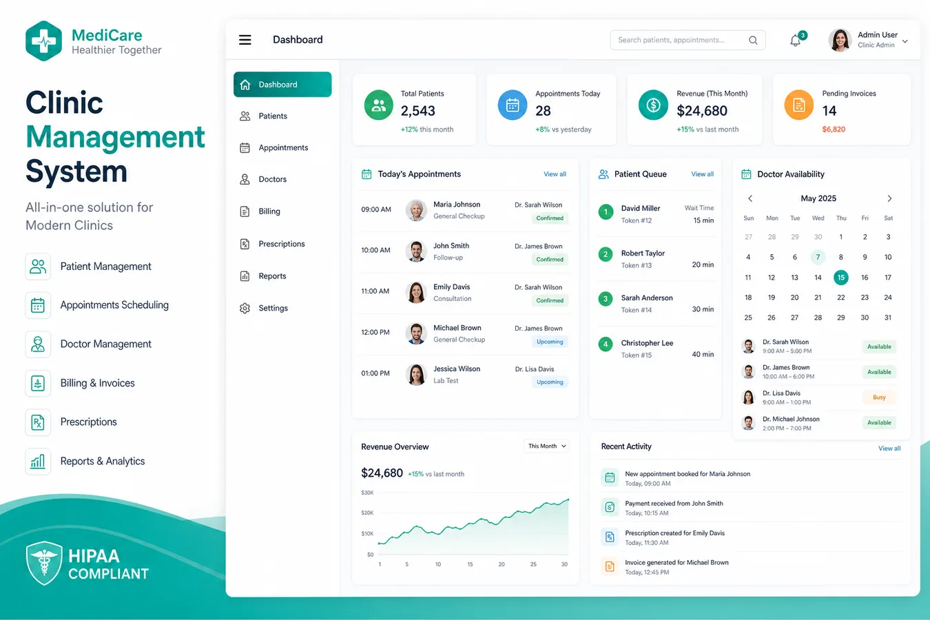 Clinic Management System