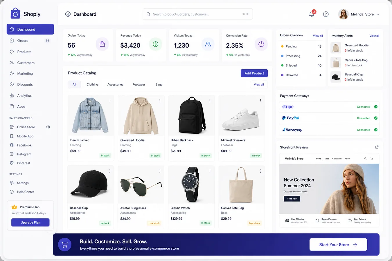 E-commerce Store Builder