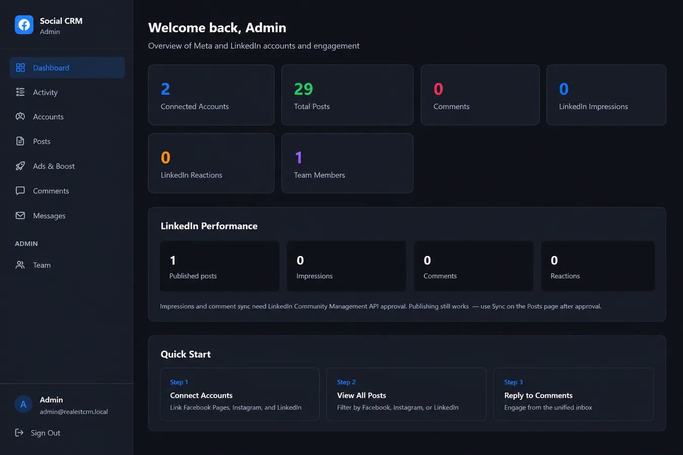 Meta Automation CRM